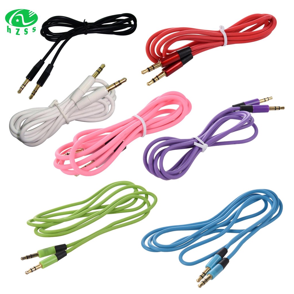 Dây Cáp Âm Thanh Nối Cổng Aux 3.5mm Với PC / iPod MP3 Xe Hơi