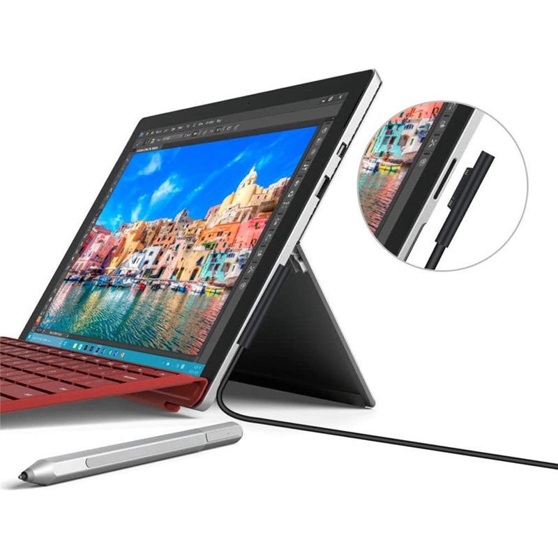 Bộ Sạc 44W / 65W AC Cho Laptop Microsoft Surface Pro Go 3 4 5 6 7 8