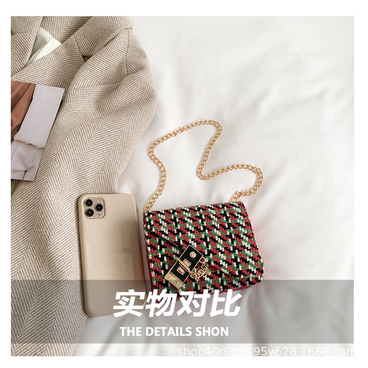 Túi Đeo Chéo Vai Kiểu Ren Đơn Giản Thời Trang Sành Điệu Cho Nữ