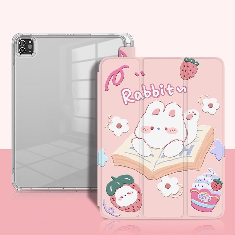 Ốp Máy Tính Bảng Mềm Hình Corgi Dễ Thương Có Khe Đựng Bút Cho iPad Gen10 Air4 / Air5 Gen7 / 8 / 9 Pro11 "Pro12.9" 2022 mini6