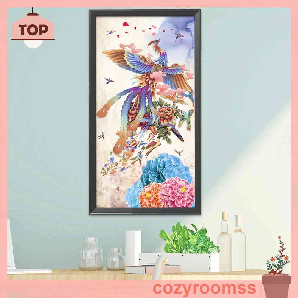 Bộ Tranh Thêu Chữ Thập 11CT DIY Hình Bông Hoa