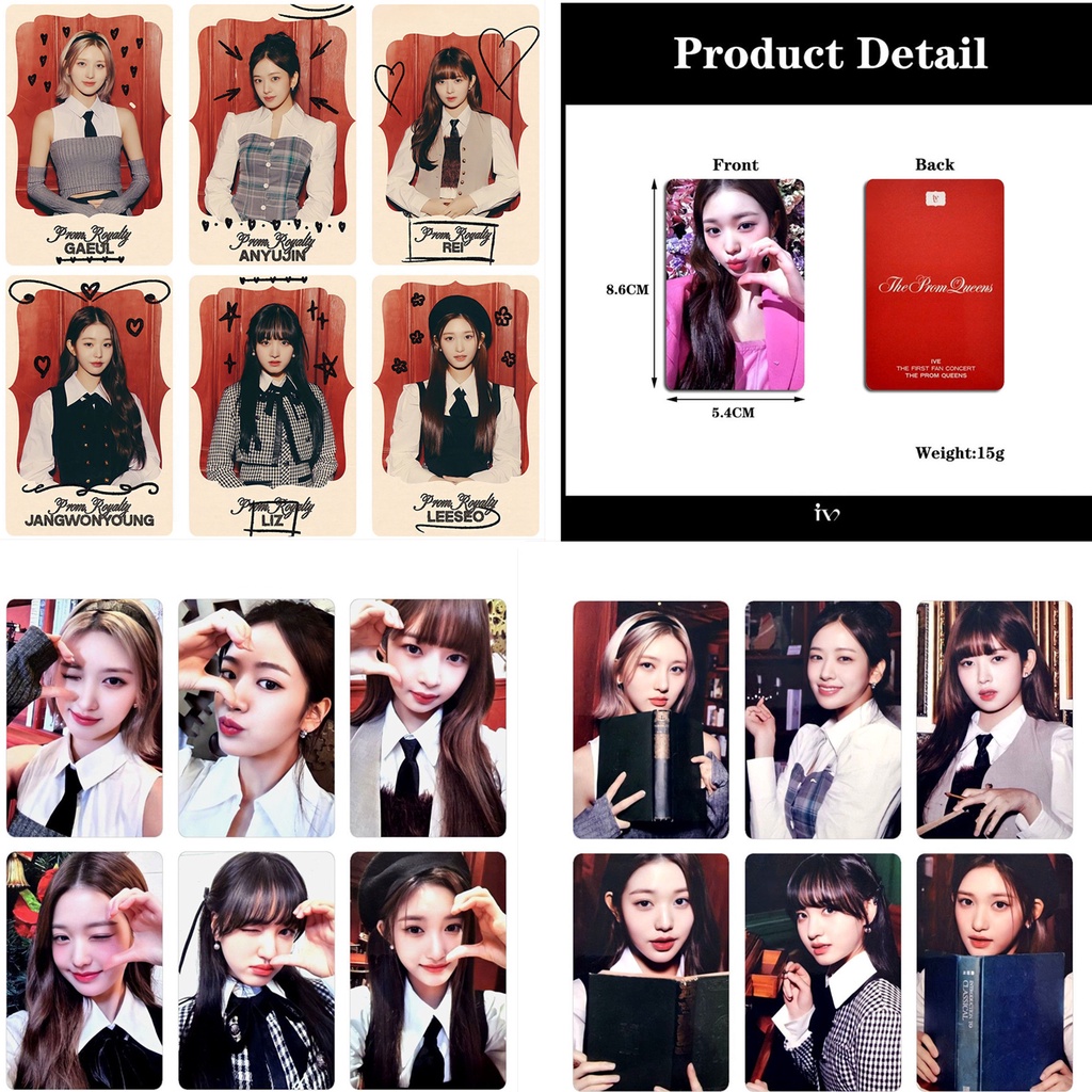 Set 6 Tấm Ảnh Lomo Card Nhóm Nhạc Queens 2023