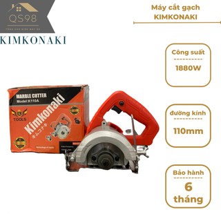 Máy cắt gạch kimkonaki k110, cắt gỗ lõi đồng 100%