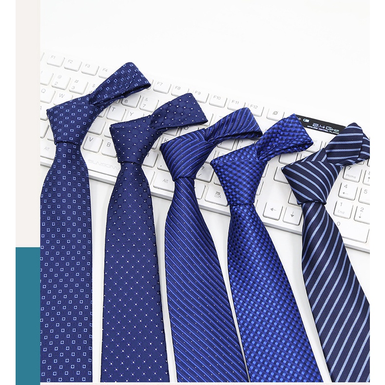 Cà Vạt Nam Bản Rộng 8cm Họa Tiết Chấm Bi Thời Trang Lịch Lãm