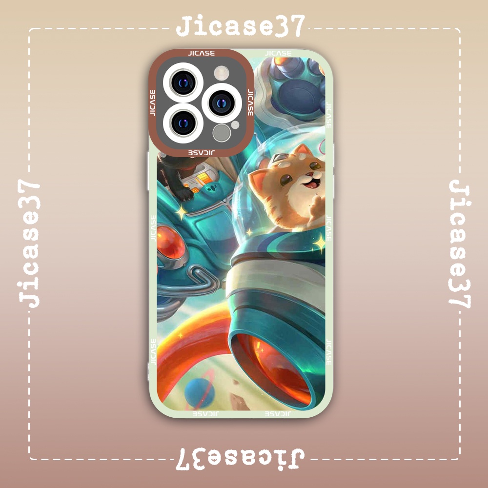 Ốp lưng iphone cạnh vuông WrightZ Rumble Liên Minh Huyền Thoại Game Moba