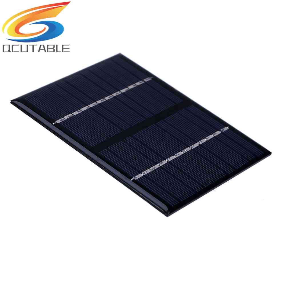 Tấm Pin Năng Lượng Mặt Trời 12V 1.5W Bằng Silicon Polycrystalline Silicon DIY