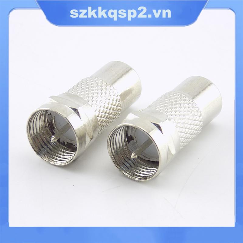 Set 2 Đầu Nối Chuyển Đổi F-type Male Sang RCA Female VNK2