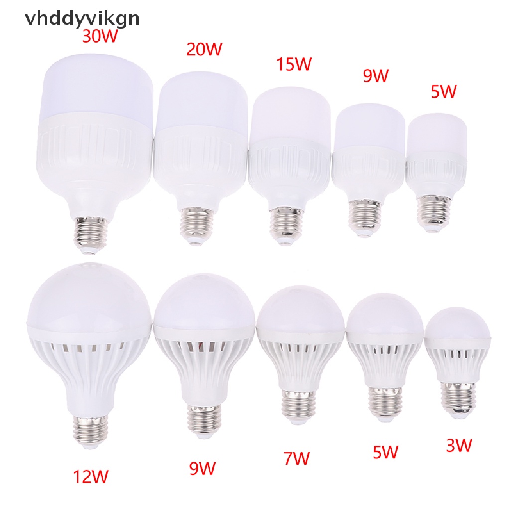 Bóng Đèn Led DC 12V 5W 7W 9W 12W15W 20W 30W 12-85V Chất Lượng Cao