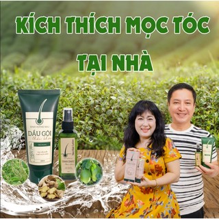 Combo gội và xịt mọc tóc đinh hương nhu chính hãng - vy vy home