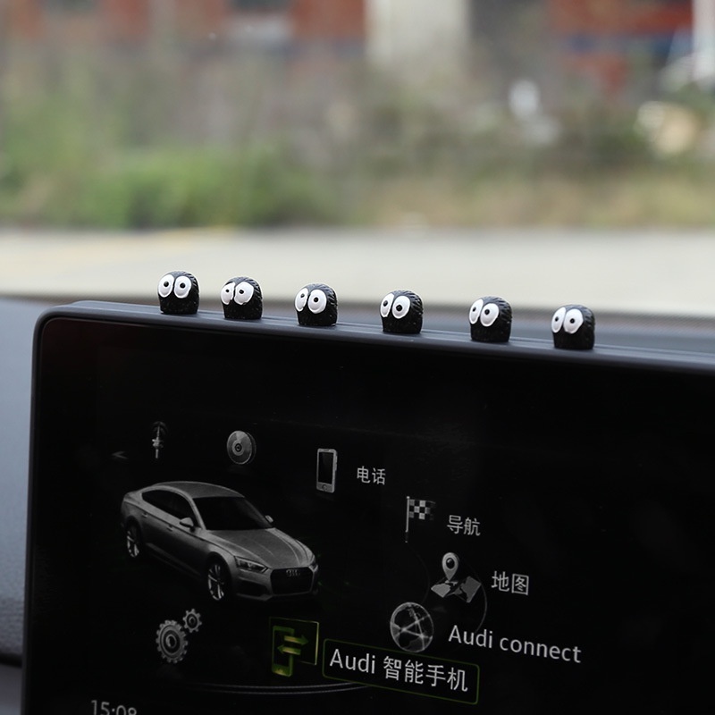 1 Đồ trang trí Yêu Tinh Hoạt Hình Mini Bằng Nhựa Resin Trang Trí Xe Hơi DIY