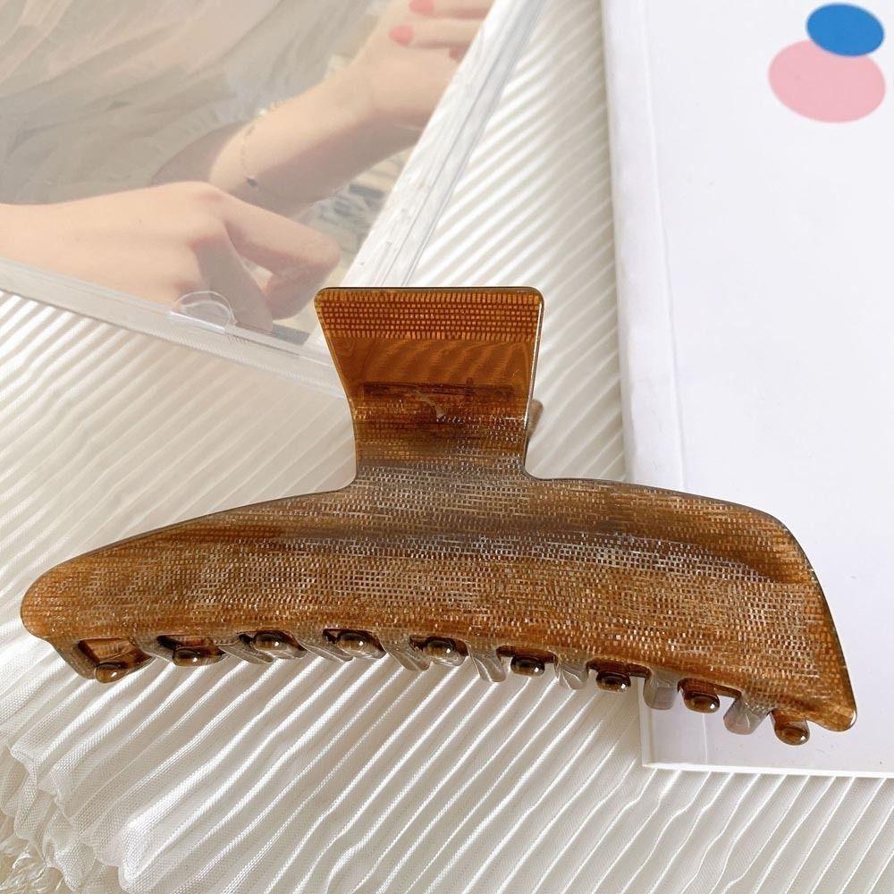 Kẹp Tóc Đuôi Ngựa Họa Tiết Kẻ Sọc Caro Phong Cách Hàn Quốc Thanh Lịch