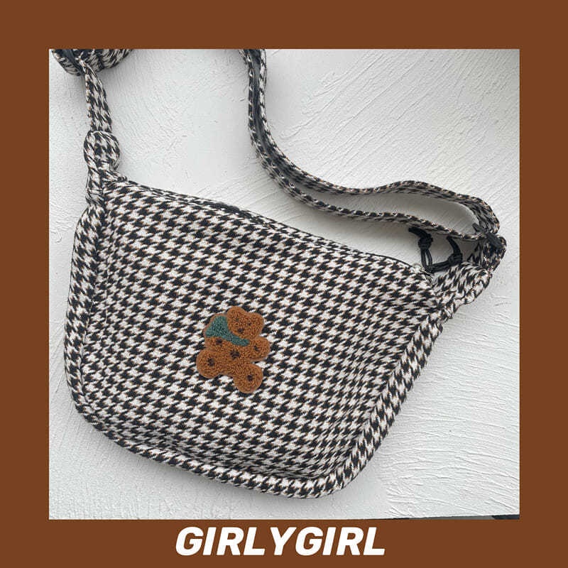 Túi Đeo Chéo Phong Cách Harajuku Nhật Bản Cho Nữ