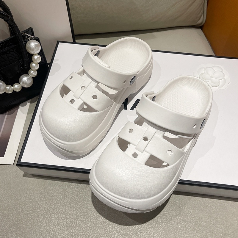 Dép Sandal Đế Dày Hở Ngón Màu Kẹo Ngọt Thời Trang Mùa Hè Dễ Thương Cho Nữ TTH638