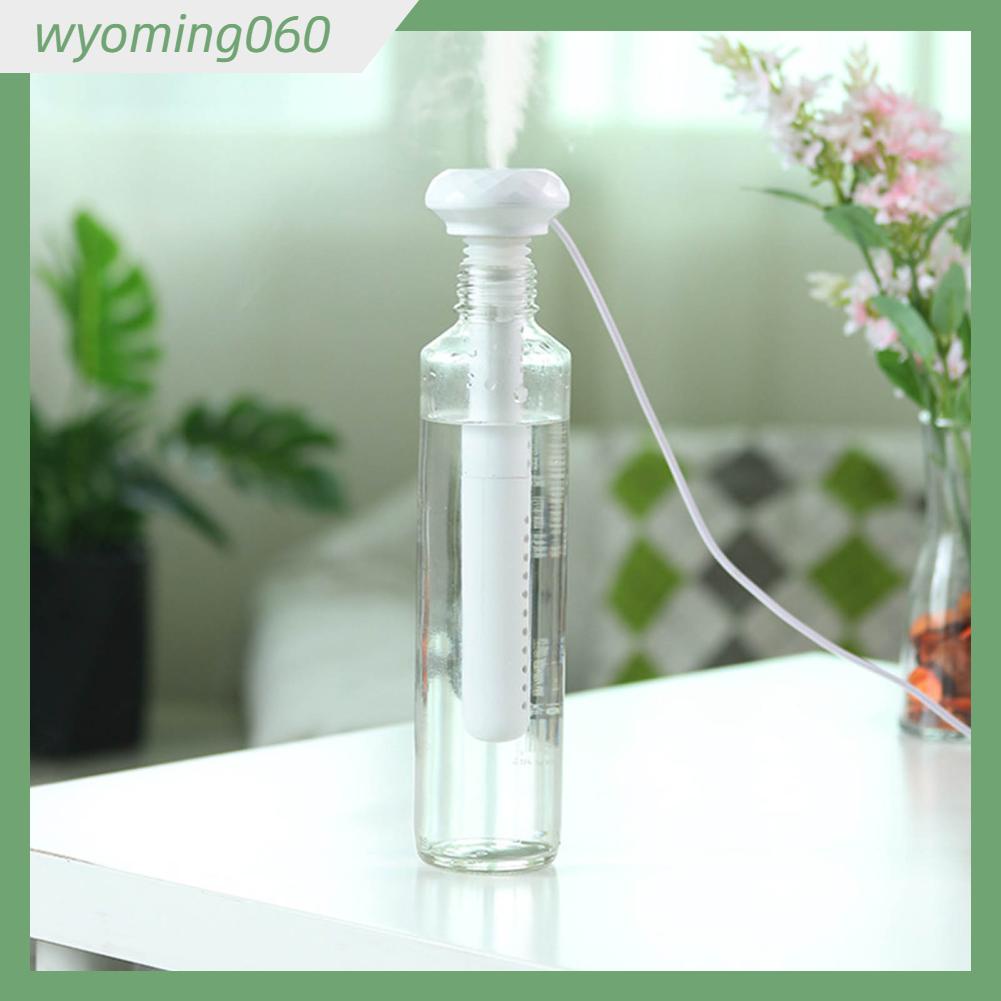 Wyoming060 Máy Tạo Độ Ẩm Để Bàn Câm Trắng Di Động Dung Lượng Cao Bình Nước Cho Xe Hơi Gia Đình