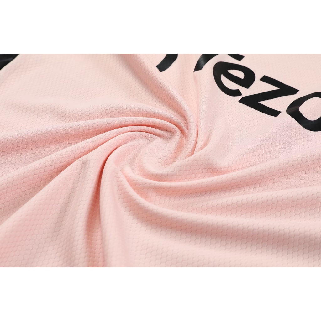 Áo Thun Đá Banh Tay Ngắn Màu Hồng Size S-2XL