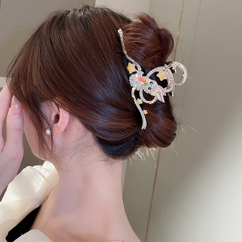 Kẹp Tóc Hình Cá Mập / Thỏ Thời Trang Cao Cấp Cho Nữ