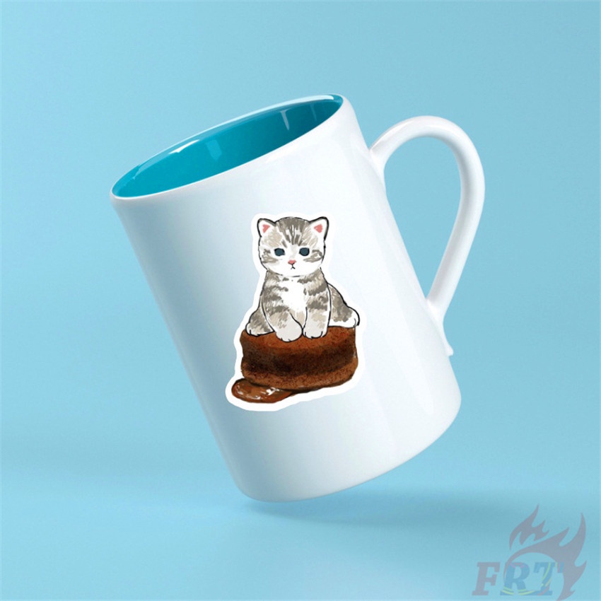 Bộ 50 / 50 Món Đồ Chơi Chất Lượng Cao ❉ Hình Dán Mèo Kawaii Series 09 ❉ Sticker Dán Tường Chống Thấm Nước Họa Tiết Doodle Hợp Thời Trang