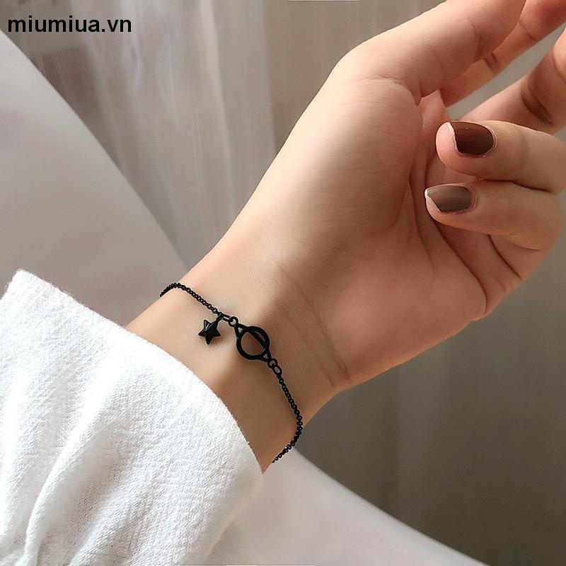 miumiuaVòng Tay Mặt Hình Ngôi Sao Năm Cánh Thiết Kế Đơn Giản Sang Trọng