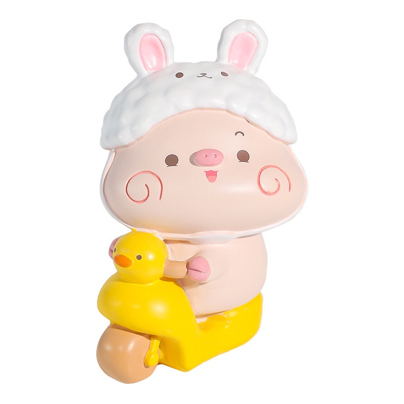 Mô hình heo mini trang trí ô tô, bàn làm việc, bánh kem đáng yêu dễ thương 💕FREESHIP 50k💕 - Những Điều Bình An