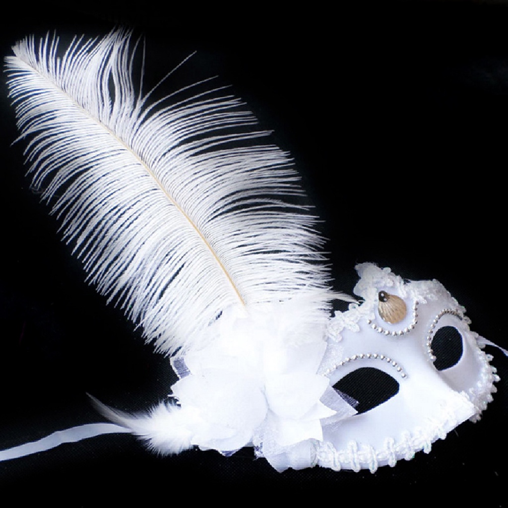 Mặt Nạ Lông Vũ Hóa Trang Công Chúa VASTJI Masquerade Gợi Cảm Nhiều Màu Sắc