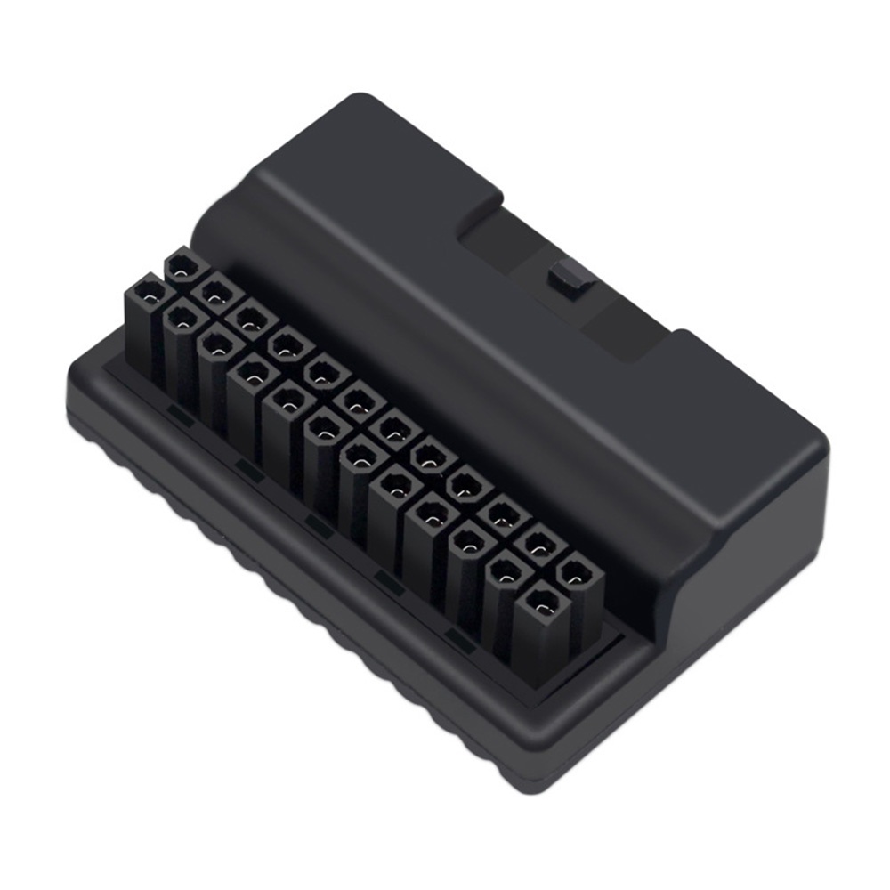 Bo Mạch Chủ Chuyển Đổi Gaqee ATX 24pin Female Sang 24pin Male 90 Độ Cho Máy Tính