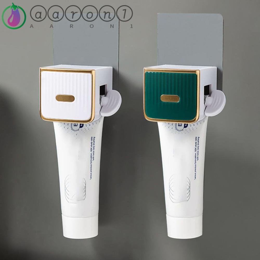 Aaron1 Dụng Cụ Ép Kem Đánh Răng Gắn Tường Đơn Giản Sáng Tạo Chống Nước