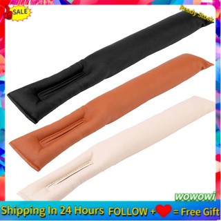 Wowowi Ghế ngồi ô tô bằng da PU đa năng Khoảng cách chống rò rỉ Pad Filler Seam Tay áo bảo vệ