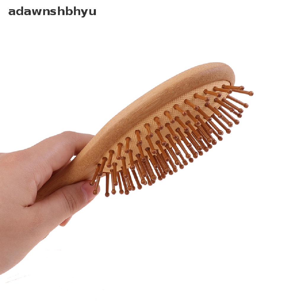 1 Lược Chải Tóc Massage Da Đầu Chống Tĩnh Điện Bằng Tre