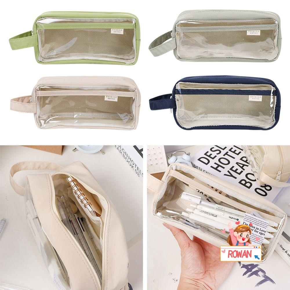 Túi Đựng Bút Chì Sức Chứa Lớn In Họa Tiết Dễ Thương