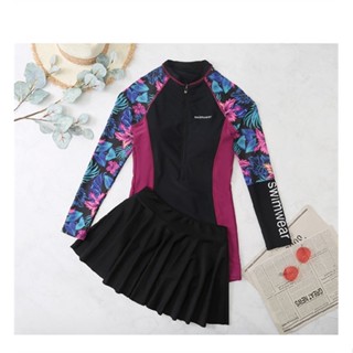 Set áo bơi một mảnh kèm váy rời SH184