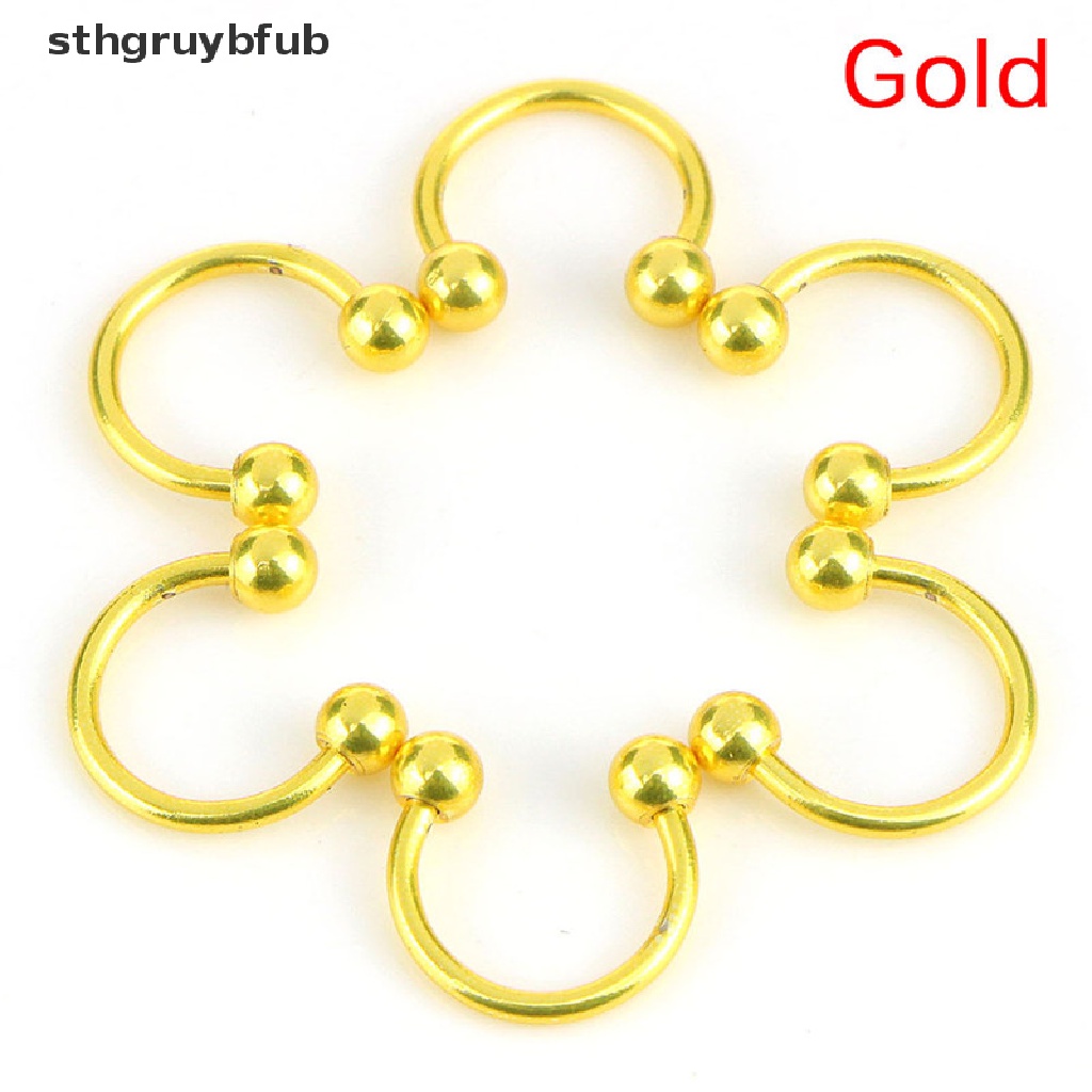Set 10 Khuyên Mũi Thép Không Gỉ Cá Tính