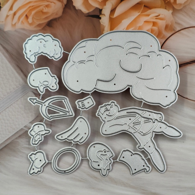 Khuôn Cắt Bằng Kim Loại Hình Trái Tim Xinh Xắn