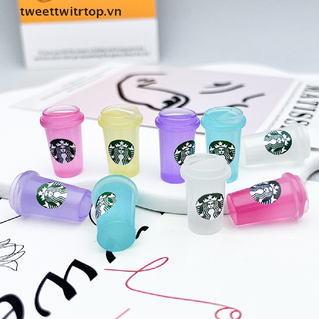 Set 5 Ly Cà Phê Dạ Quang Dùng Để Trang Trí Nội Thất