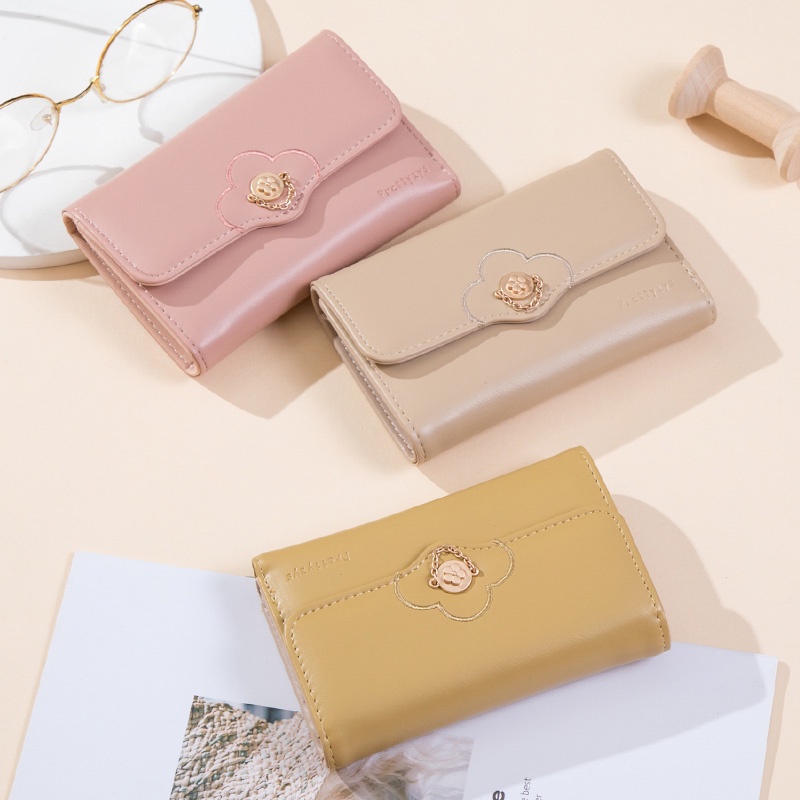 Ví Gấp Ba Thời Trang Xinh Xắn Dành Cho Nữ