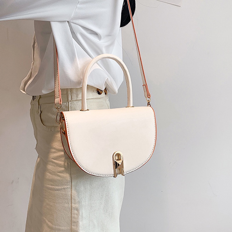 Túi Đeo Chéo Một Bên Vai Có Khóa Đơn Giản IELGY Dành Cho Nữ