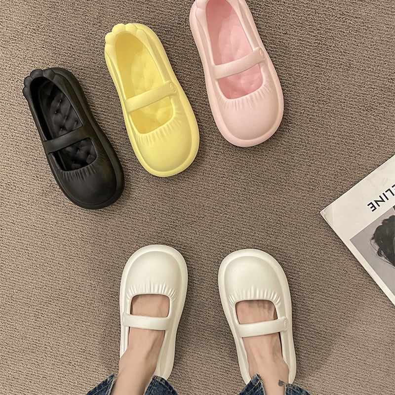 Dép Sandal Đế Dày Quai Chéo Hở Ngón Thời Trang Dành Cho Nữ