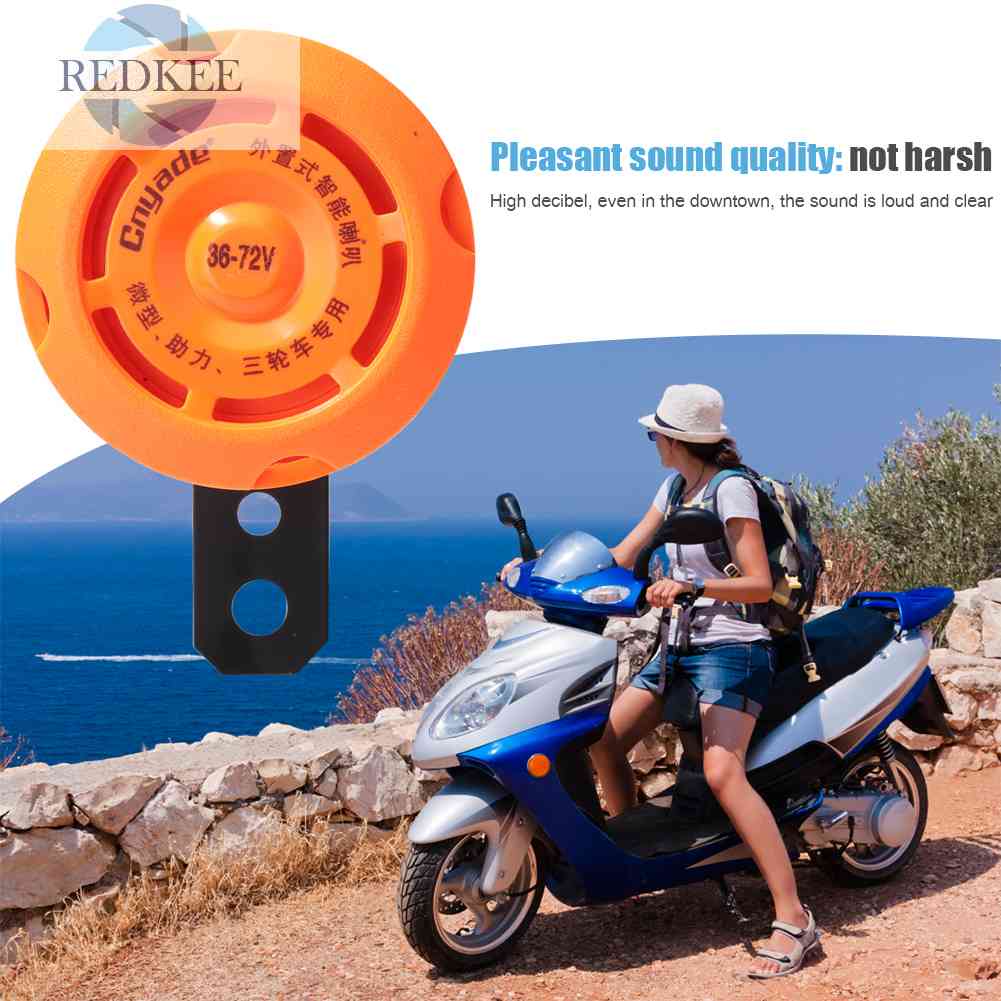 Còi Điện 36v / 48v / 60v Không Thấm Nước Chuyên Dụng Cho Xe Máy