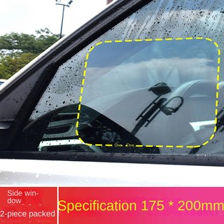Rear View Mirror Rainproof Film Rearview Mirror Reflective Fantastic Product for Car Rainwater Proof Anti-Fog Glass Window Rainy Day Film Car Universal Rain-proof articles for car rearview mirror