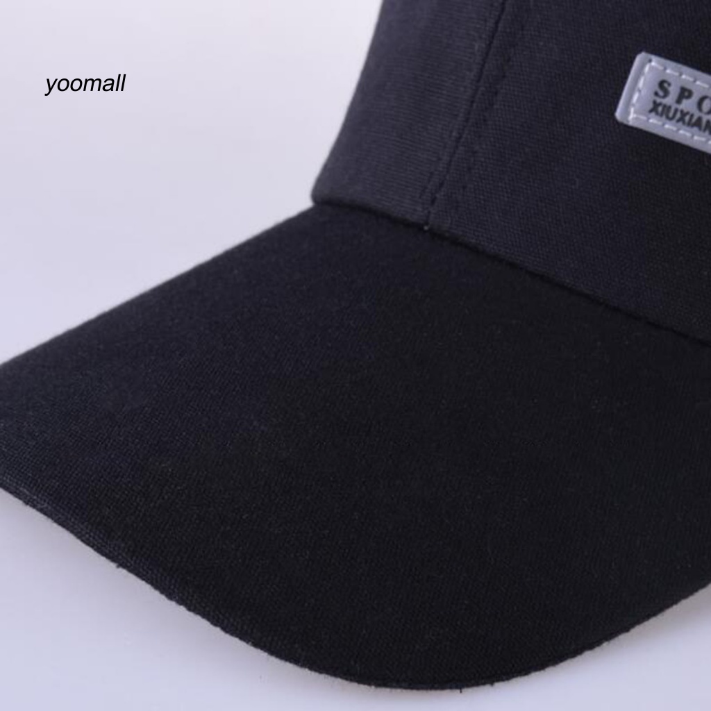 / Yo / Phụ Kiện Mũ Lưỡi Trai Thể Thao Chống Nắng Nhẹ Vành Mở Rộng Đơn Giản Hóa Trang