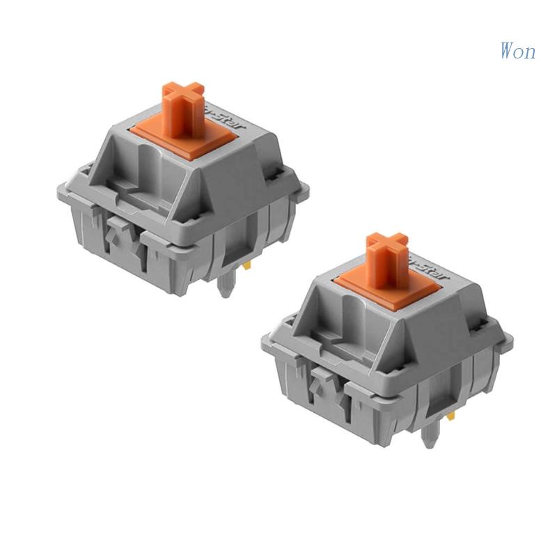 Set 2 Công Tắc Chuyển Đổi Sao Băng 5 Chấu SP-Star Trục Tuyến Tính 57g Bền Bỉ Dành Cho Bàn Phím Cơ