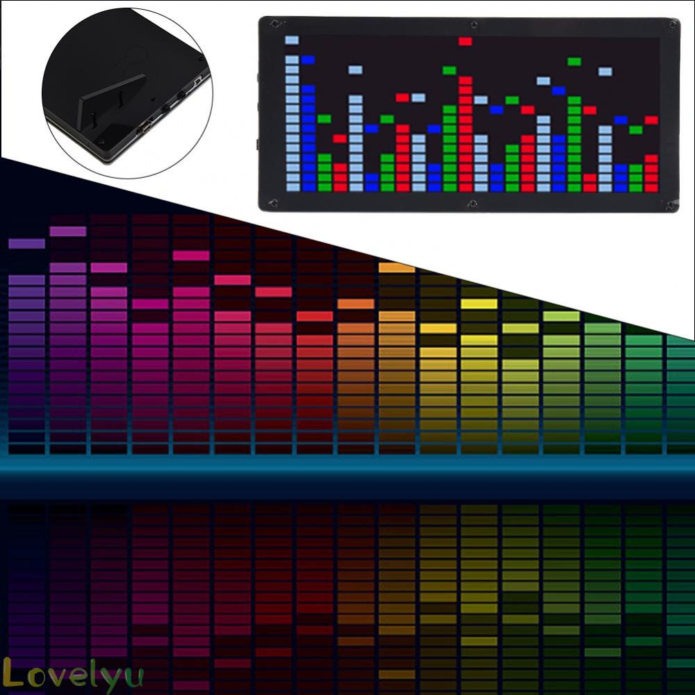 ⭐ Hot Sale ⭐Music Spectrum 5V1A ABS Atmosphere Display C256 LED VU Meter Universal