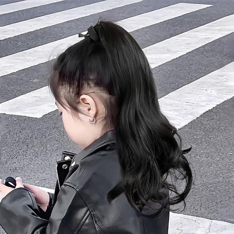 Tóc Giả Đuôi Ngựa Dài Xoăn Tự Nhiên Dễ Thương Dành Cho Nữ