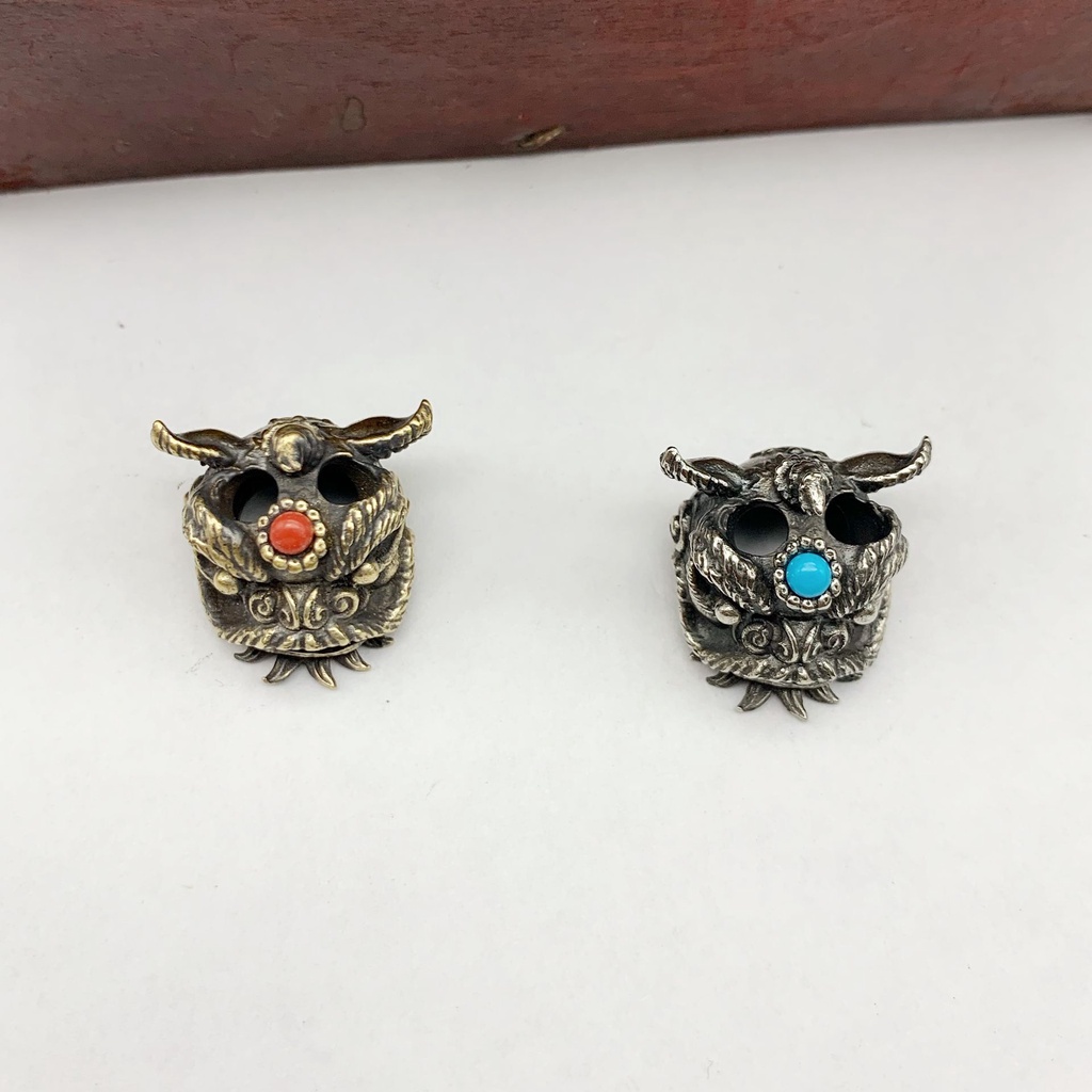 Phụ Kiện Dây Treo Dù Bằng Đồng Thau Hình Sư Tử Nhảy Múa Diy