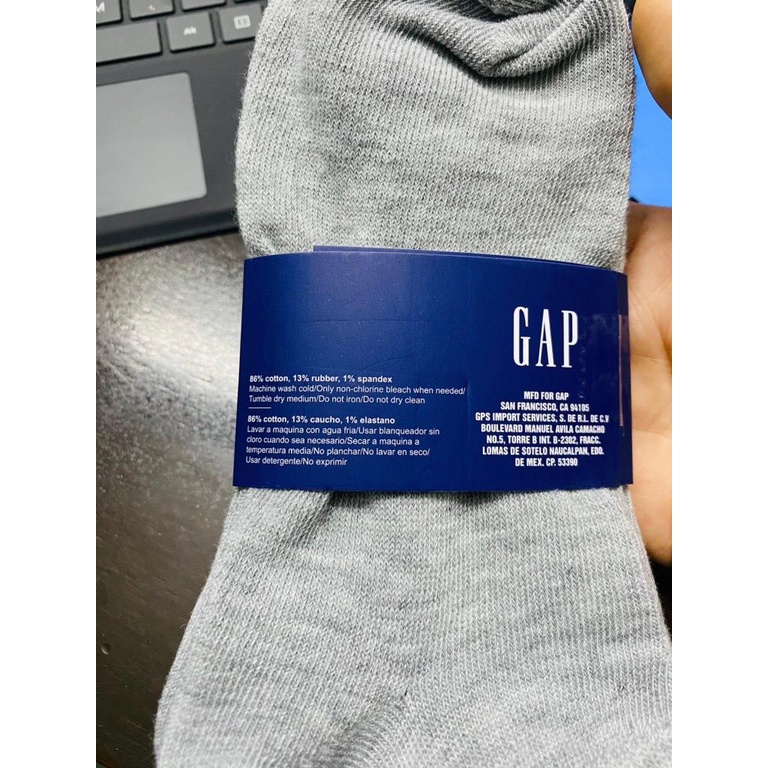 Set 3 đôi tất Gap mùa hè free size 37-42
