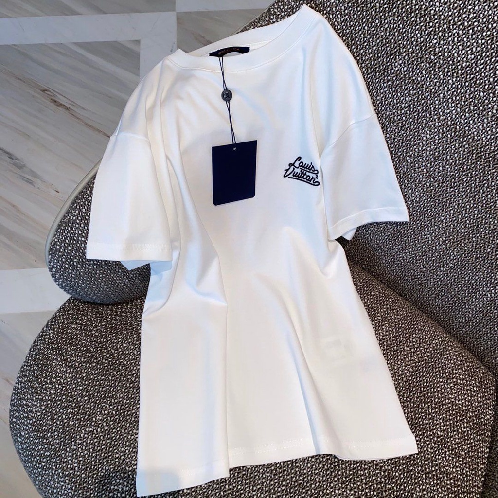 Áo Thun Tay Ngắn In Hình Trái Tim + Dây Treo Thời Trang Cho Cặp Đôi L1V