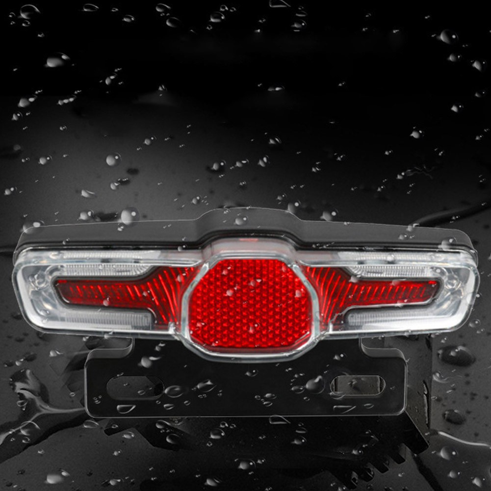 Đèn Xi Nhan Gắn Đuôi Xe Đạp Điện 12V / 36V-60V