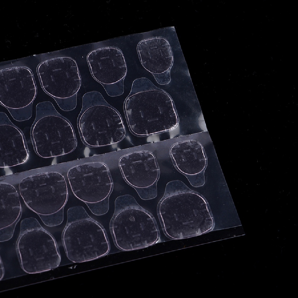 Set 240 / 10 Tấm Băng Keo Hai Mặt Màu Hồng Dùng Để Trang Trí Móng Nghệ Thuật DIY