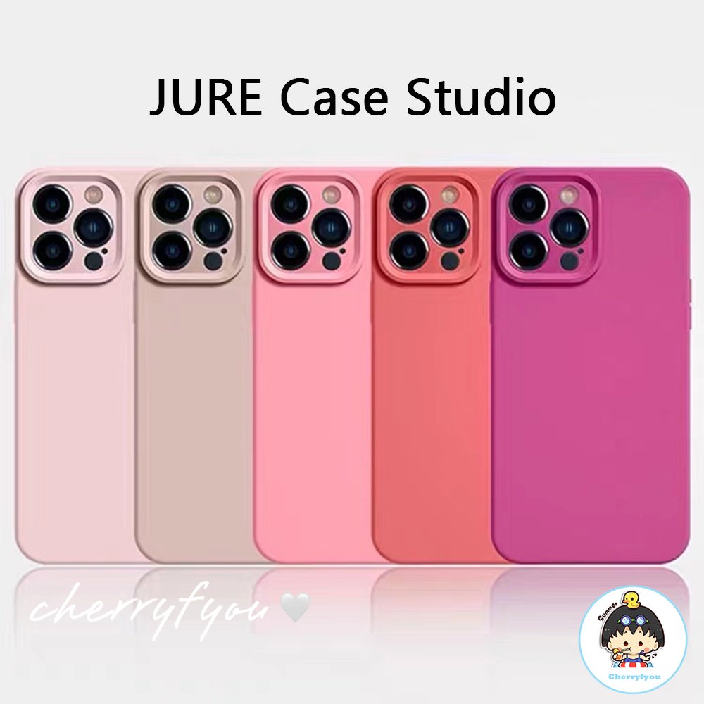 Ốp Điện Thoại TPU Mềm Chống Sốc Màu Trơn Đơn Giản Bảo Vệ Ống Kính Máy Ảnh Cho IPhone 11 12 13 14 Pro Max 14 Plus