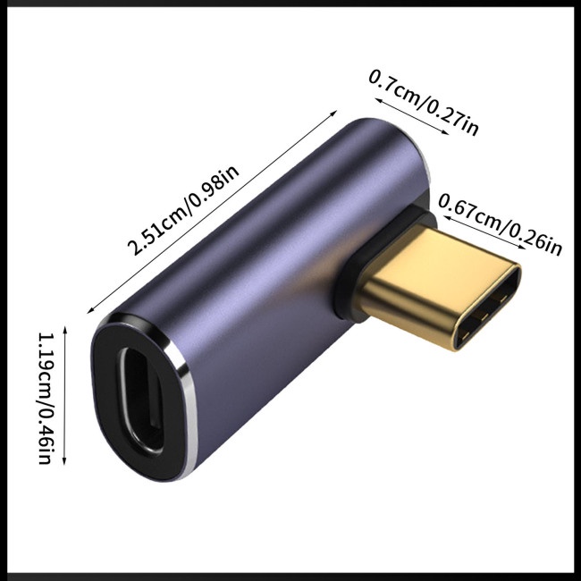 Cáp Sạc Nhanh Chuyển Đổi Dữ Liệu Zevaret Type-C 4.0 Pd100w 40gbps Cho Notebook