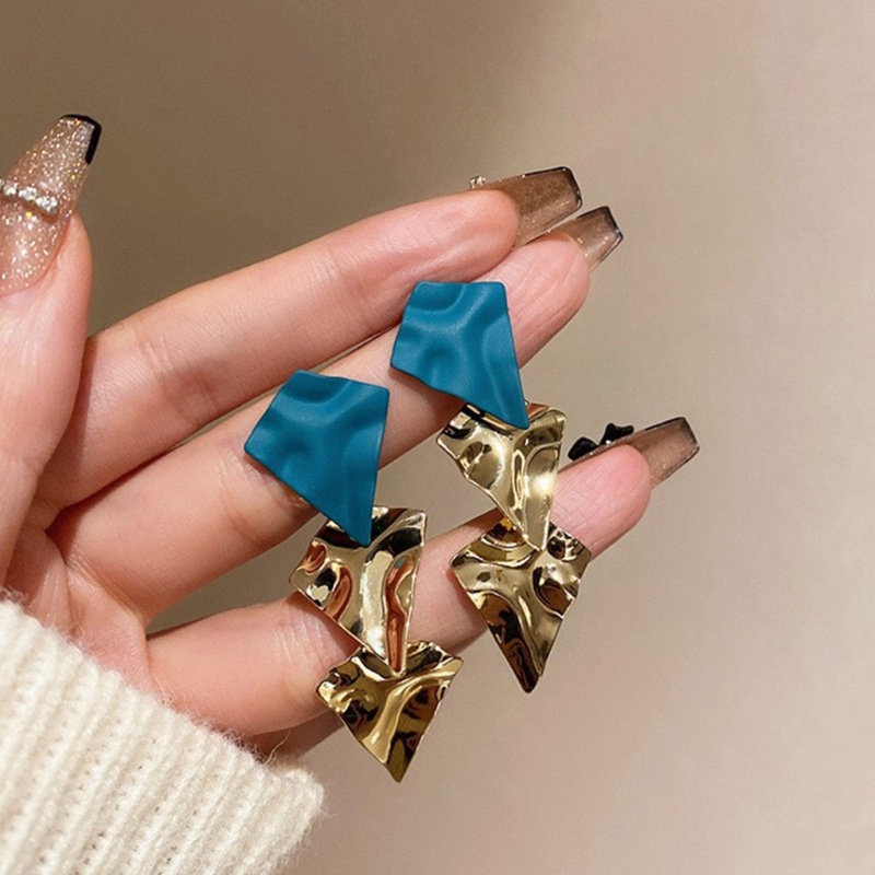 Bông Tai Dạng Xỏ Bằng Acrylic Thời Trang Cao Cấp Cho Nữ